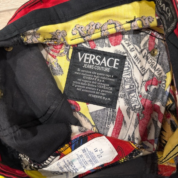 1990s Beatles Versace Jeans Couture Pants - Picture 5 of 10